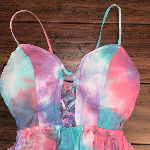 PepperMayo Tye Due Romper - Picture 3 of 5